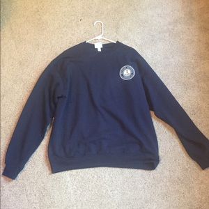 Navy Washburn Champion Sweatshirt